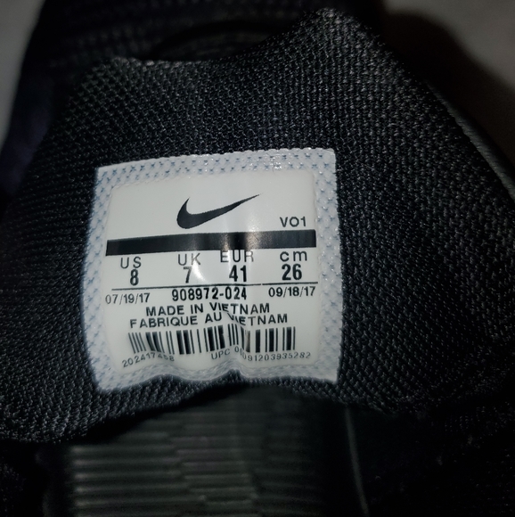 Size 8 Nike Kobe Bryant Mamba Rage Sneakers Gold and Purple - Picture 3 of 6